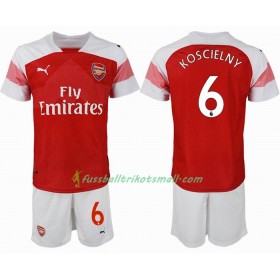 Fußballtrikots Arsenal KOSCIELNY 6 Kinder 2018-2019 Kurzarm Heimtrikotsatz kaufen